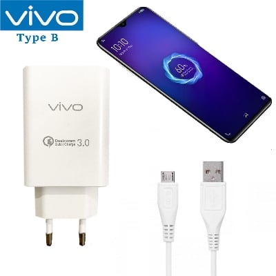 Picture of Vivo 18W Flash Charge 3.0 Charger Adapter With Type B Cable