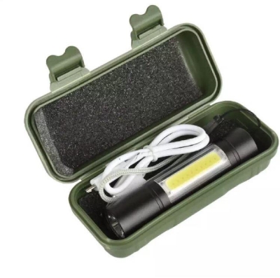 Picture of Portable Mini USB Flashlight LED Q5 COB LED Torch Light
