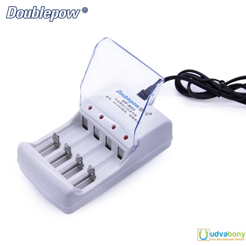 Picture of Doublepow DP-B02 USB 4 Slot 1.2V Rechargeable AA AAA Battery Charger