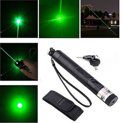 Picture of Green Rechargeable Laser Pointer(Laser light) Adjustable Focus(Professional)