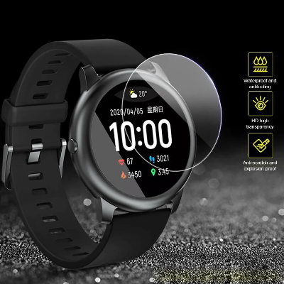 Picture of Haylou Solar LS05 Smart Watch Screen Protector Clear HD Tempered Glass Protector