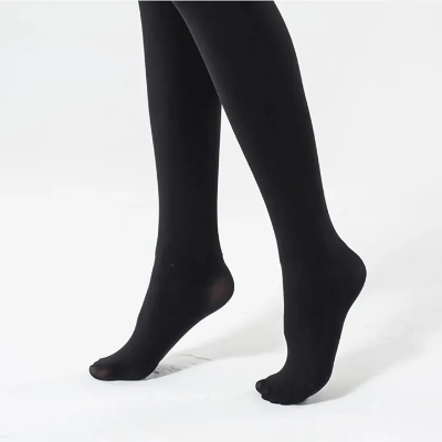 Picture of Black Color Leg Socks For Women Muslima || Leg Socks For Muslim Women Pordha Socks/Gloves || Pa Moja For Women