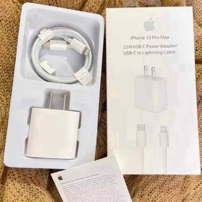 Picture of for IPhone USB-C 20W Power Adapter With iPhone PD Cable Fast Charger IPHONE 13/IPHONE 13 PRO MAx up to 50% in approximately 30 minutes.