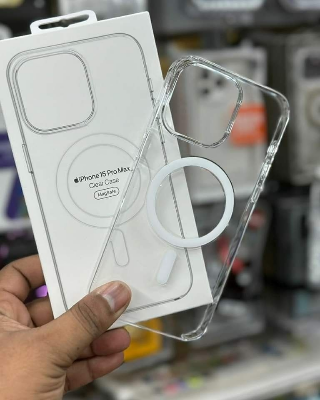 Picture of Premium Quality IC Transparent Case for iPhone 15 Pro Max | Anti-Yellowing, Clear Protective Case | Slim & Durable Design