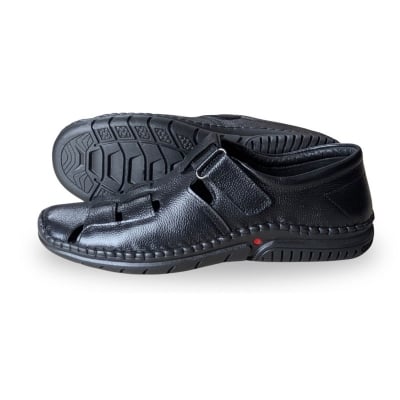 Picture of Men’s Leather Made Sacchi Shoe - Black