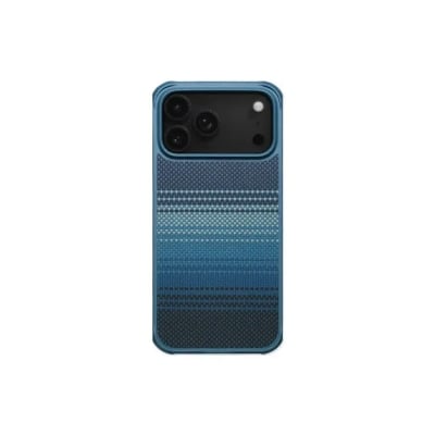 Picture of Pitaka Aramid ProGuard Case Moonrise for iPhone 17 Pro | 17 Pro Max - Royal Blue Black, 