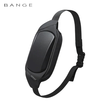 Picture of Bange BG-7266 Waterproof EVA Hard Shell Crossbody Bag - Size-13 Inch, Black