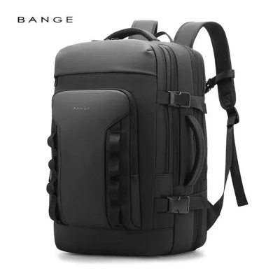 Picture of Bange BG-3055 Waterproof 40L Expandable Travel Laptop Backpack - Size-17 Inch, Black