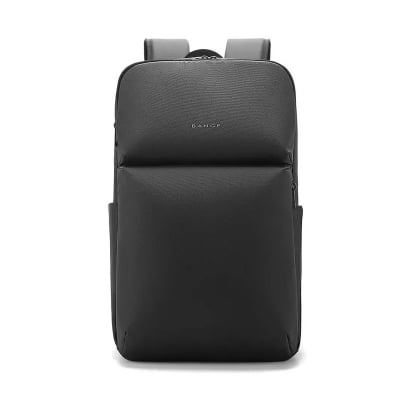 Picture of Bange 3065 Water Resistant Unisex Laptop Backpack - Size-18 Inch, Black