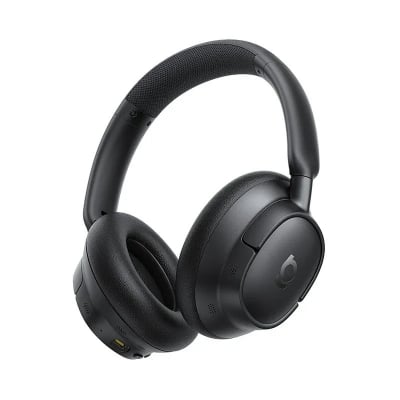 Picture of Baseus Headphone BH1 80Hrs Long battery Life ANC Crystal Clear Sound | Wireless Over-Ear ANC - Black