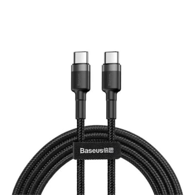 Picture of Baseus CATKLF-GG1 Cafule Series USB-C PD 2.0 60W Flash Charge Cable - Black