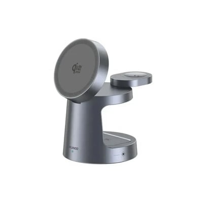 Picture of XUNDD Qi2.2 25W 3-in-1 Magnetic Wireless Charger - Grey