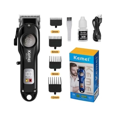 Picture of Kemei KM-234 Professional Beard & Hair Clipper Trimmer - Black