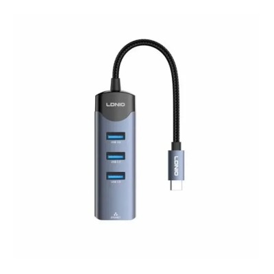 Picture of Ldnio DS-144C 4-in-1 USB-C Hub Adapter -  Silver