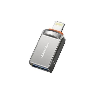 Picture of Mcdodo OT-860 OTG USB-A 3.0 to Lightning Adapter - Grey