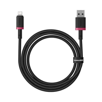 Picture of Baseus Dura Series Fast Charging Cable USB to Lightning 2.4A - Black