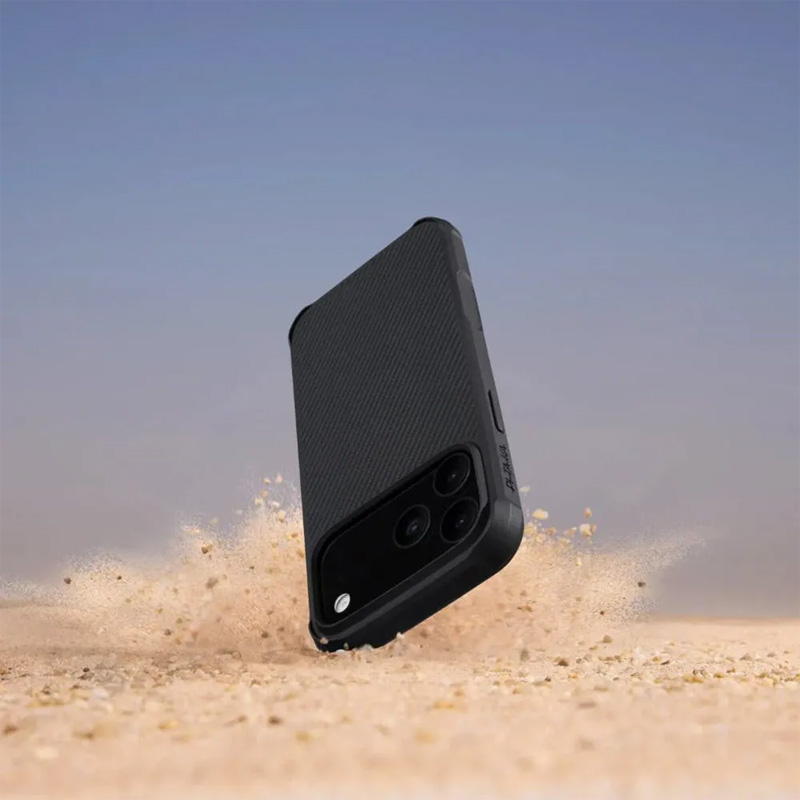 Picture of Pitaka StarPeak Aramid ProGuard Case Black/Grey for iPhone 17 Pro | 17 Pro Max - Black, 
