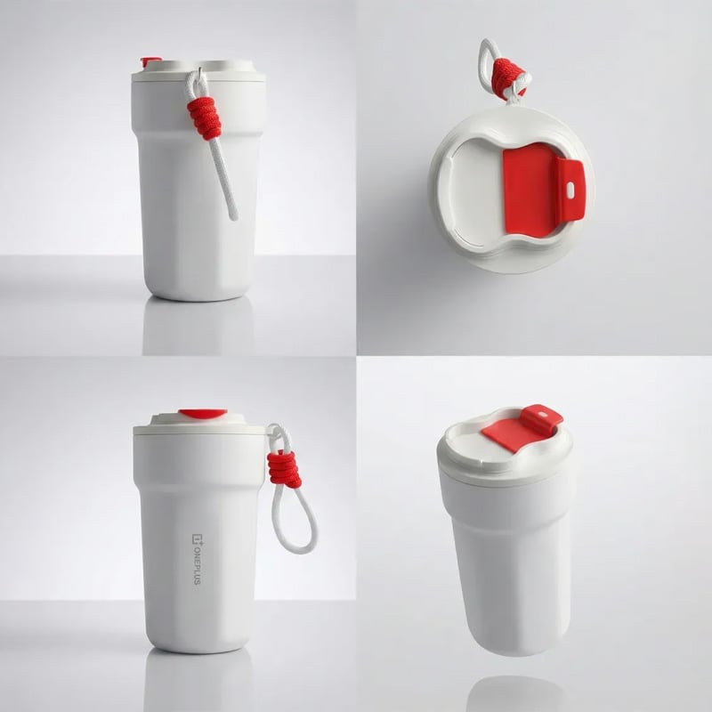 Picture of OnePlus Portable Hot & Cold Insulation Thermal Cup 390ml -  Bright White