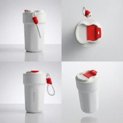 Picture of OnePlus Portable Hot & Cold Insulation Thermal Cup 390ml -  Bright White