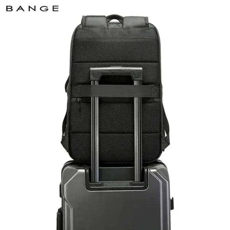 Picture of Bange BG-3068 Waterproof 15.6-Inch Multi-Pocket Laptop Backpack - Size-16, Black