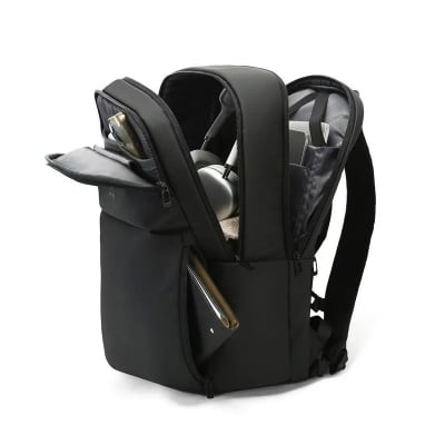 Picture of Bange 3065 Water Resistant Unisex Laptop Backpack - Size-18 Inch, Black