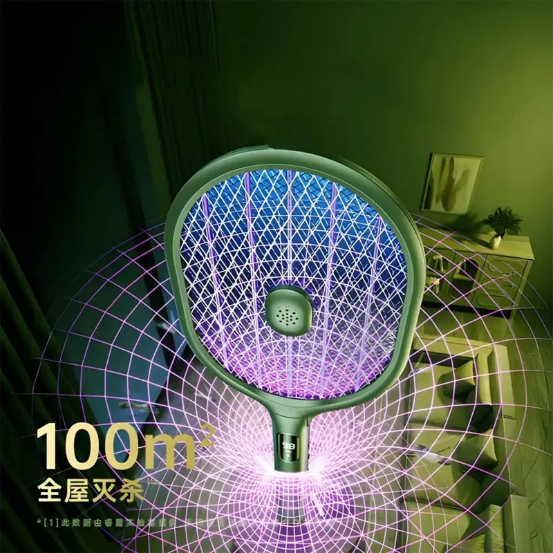 Picture of REMAX MC 5 Mosquito Swatter with Digital Display - 11 Green