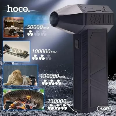 Picture of Hoco HX67 Portable Fan - Black