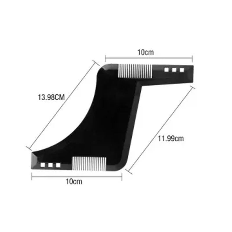 Picture of Ultimate Beard Styling Kit Shape Style and Care Comb - Black