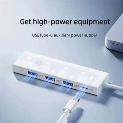Picture of Xiaomi 4in1 Dual Head Splitter Hub -  BRIGHT