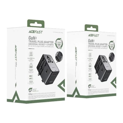 Picture of ACEFAST Z8 PD45W GaN Charging Adapter - Black