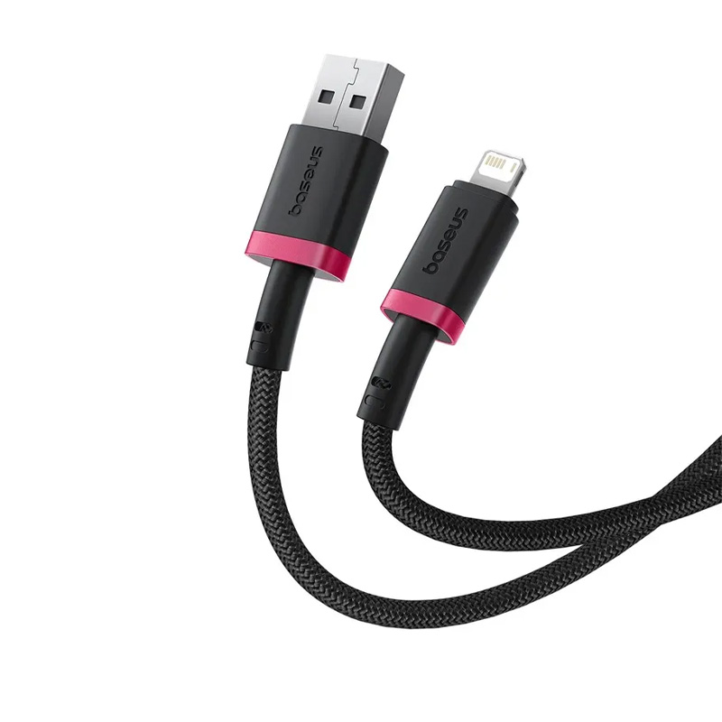Picture of Baseus Dura Series Fast Charging Cable USB to Lightning 2.4A - Black