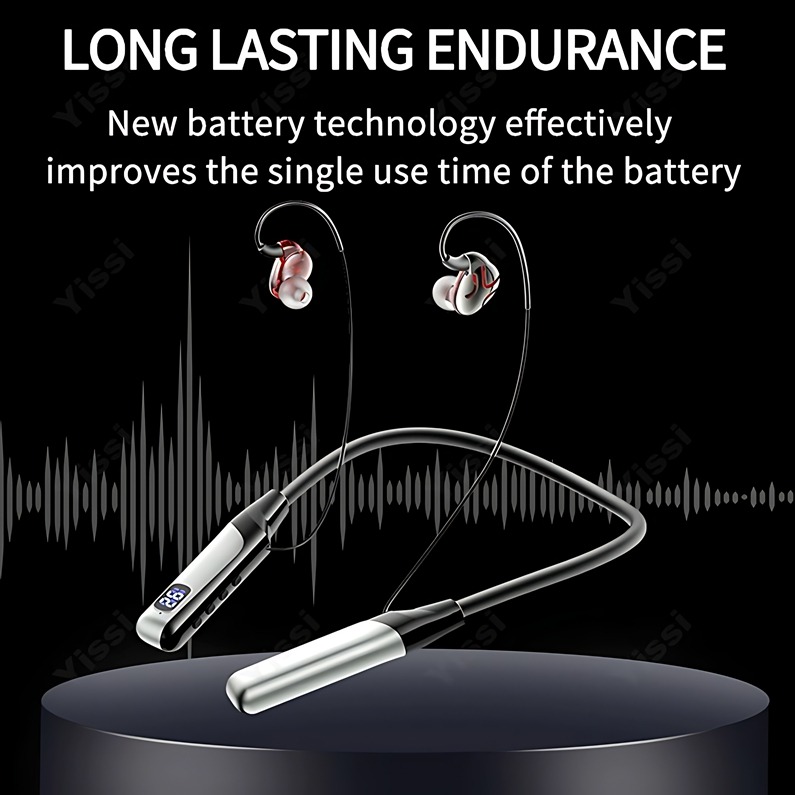 Picture of Recrsi RE-NY060 Wireless Neckband Earphones