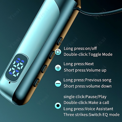 Picture of Recrsi RE-NY060 Wireless Neckband Earphones