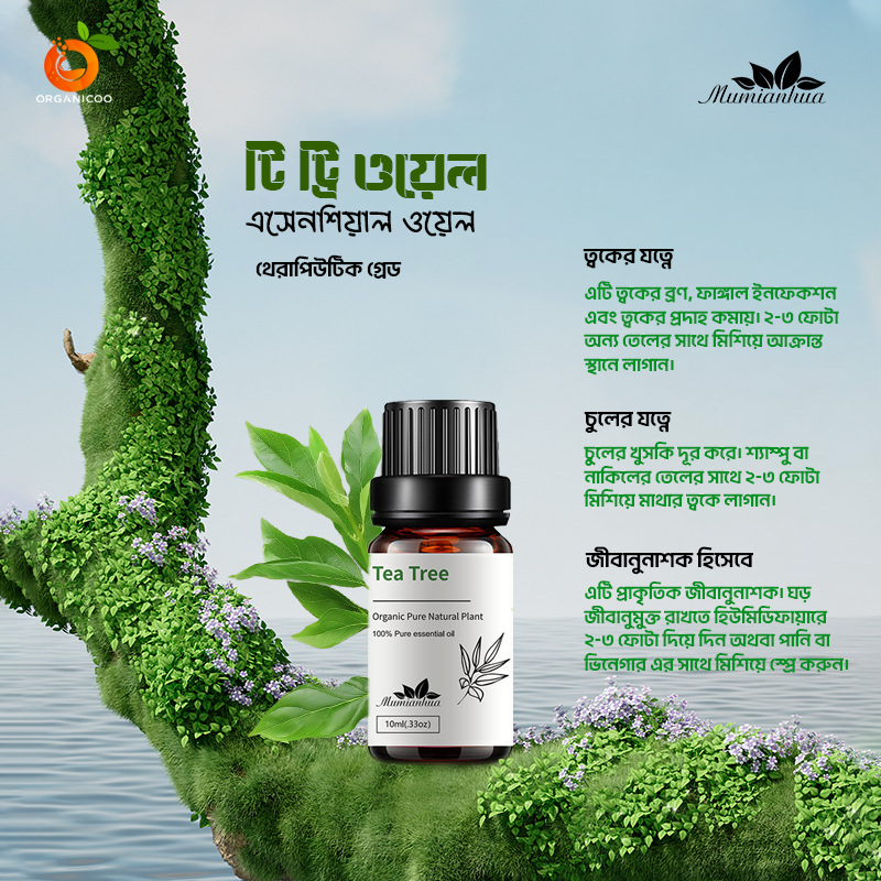 Picture of Organicoo Tea Tree Essential Oil - 10ml