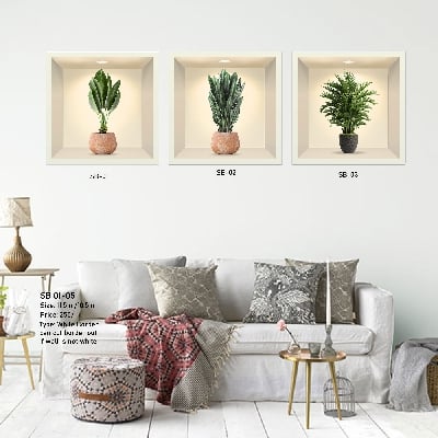 Picture of Removable Vinyl Wall Stickers for Living Room Bedroom Sofa Background Wall Stickers Home Decor SB 01-05