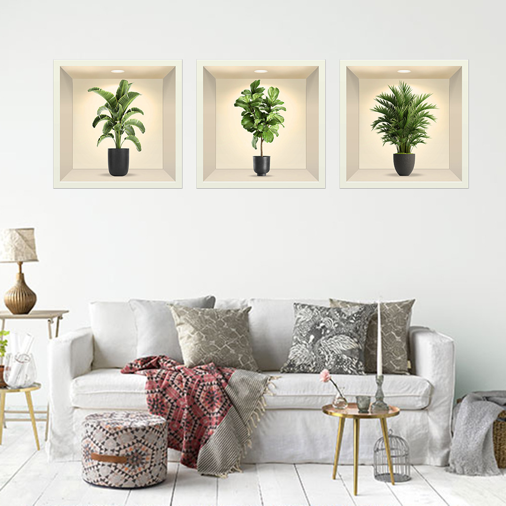 Picture of Removable Vinyl Wall Stickers for Living Room Bedroom Sofa Background Wall Stickers Home Decor SB 01-05