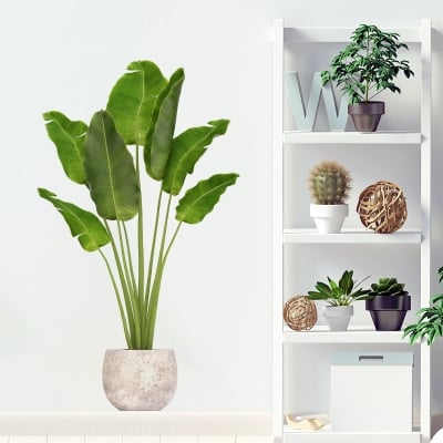 Picture of Removable Vinyl Wall Stickers for Living Room Bedroom Sofa Background Wall Stickers Home Decor STF155-Green