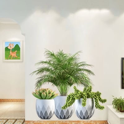 Picture of Removable Vinyl Wall Stickers for Living Room Bedroom Sofa Background Wall Stickers Home Decor KL46041-Green