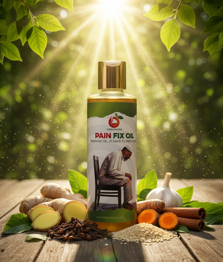 Picture of Pain Fix Herbal Pain Relief Oil – Natural Support for Knee, Back & Muscle Comfort