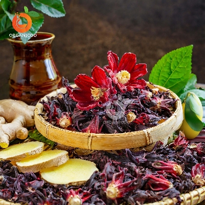 Picture of Hibiscus Roselle Dry Flower Tea 30 gm