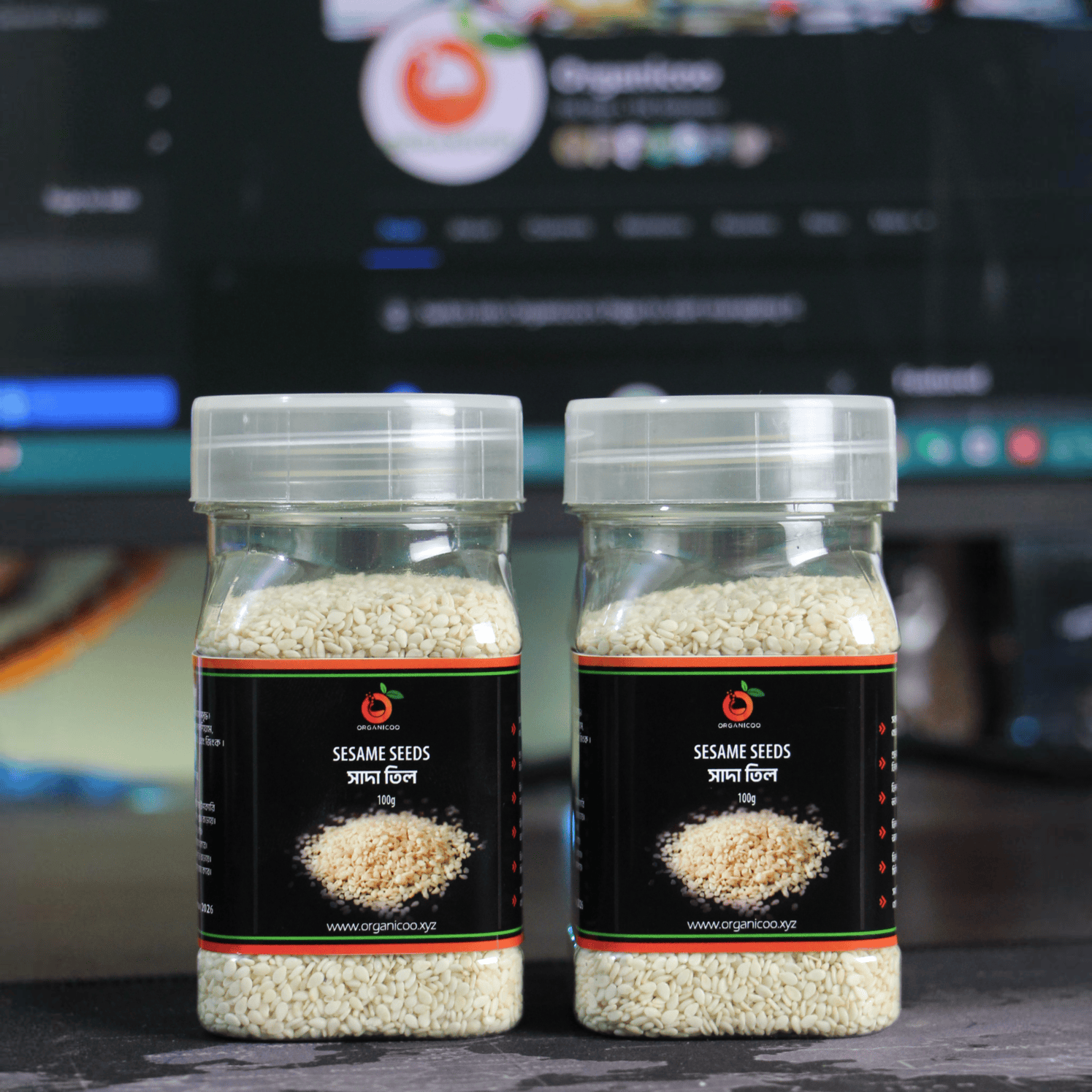 Picture of Sesame Seeds/Sada Til - 100g / 250g(Jar Pack)