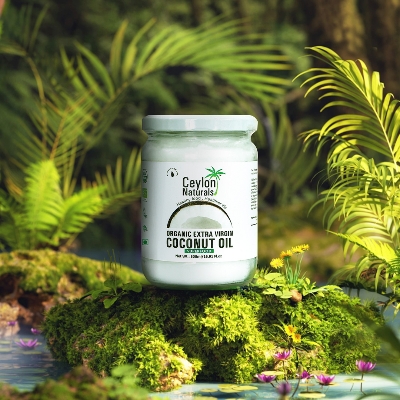Picture of Ceylon Naturals Organic Extra Virgin Coconut Oil 500 ml /1L 