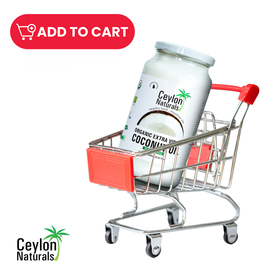 Picture of Ceylon Naturals Organic Extra Virgin Coconut Oil 500 ml /1L 