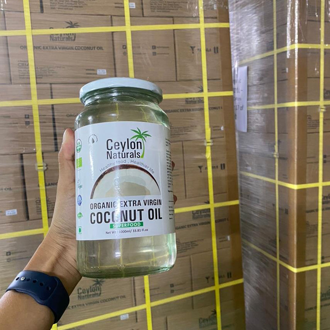 Picture of Ceylon Naturals Organic Extra Virgin Coconut Oil 500 ml /1L 