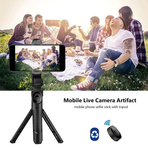 Picture of XT-02 Selfie Stick & Bluetooth Mobile Tripod - Multicolor