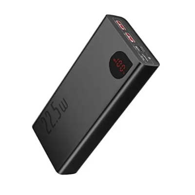 Picture of Baseus PPADM20S 20000mah Adaman Metal Fast Charging Power Bank Black (22.5W)
