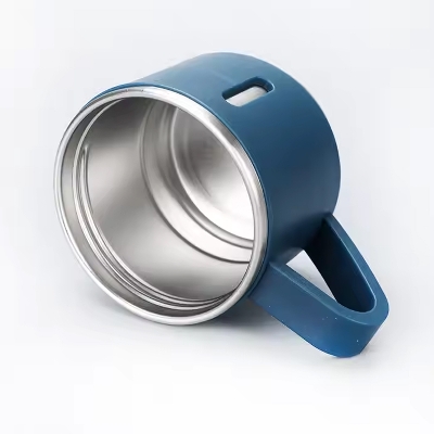 Picture of Hot & Cold Flask 500ml with 3 Cups - Blue