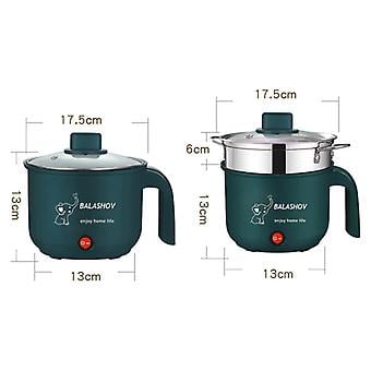 Picture of Mini Multifunction Rice Cooker – Electric, Portable & Ideal for Small Kitchens or Dorms  - Blue