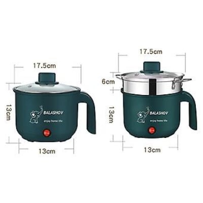 Picture of Mini Multifunction Rice Cooker – Electric, Portable & Ideal for Small Kitchens or Dorms  - Blue
