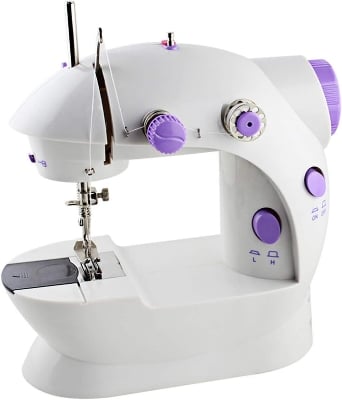 Picture of 💼Travel-Friendly Mini Stitching Machine–Lightweight Design - White